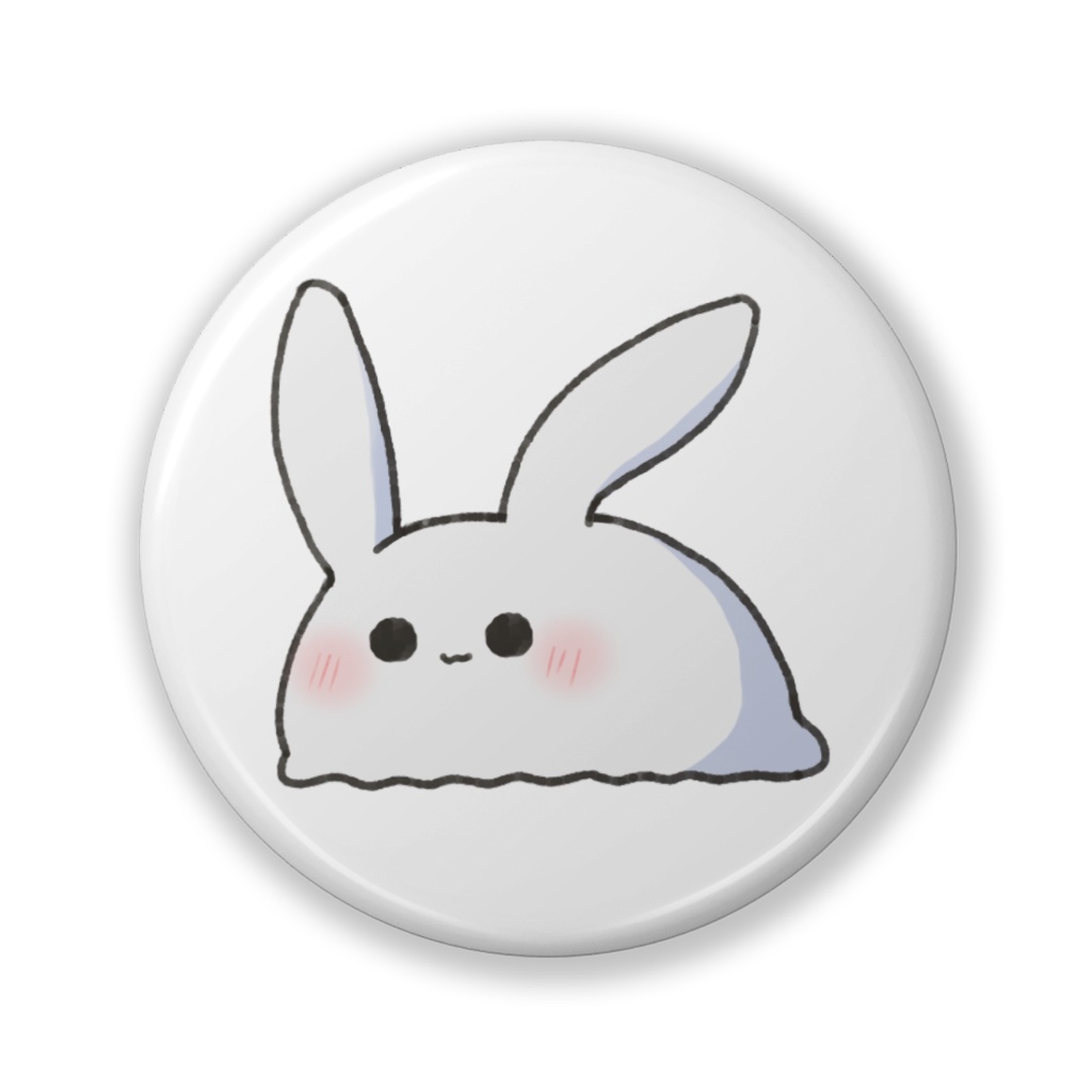 うさなめくじ缶バッジ(バリュー)