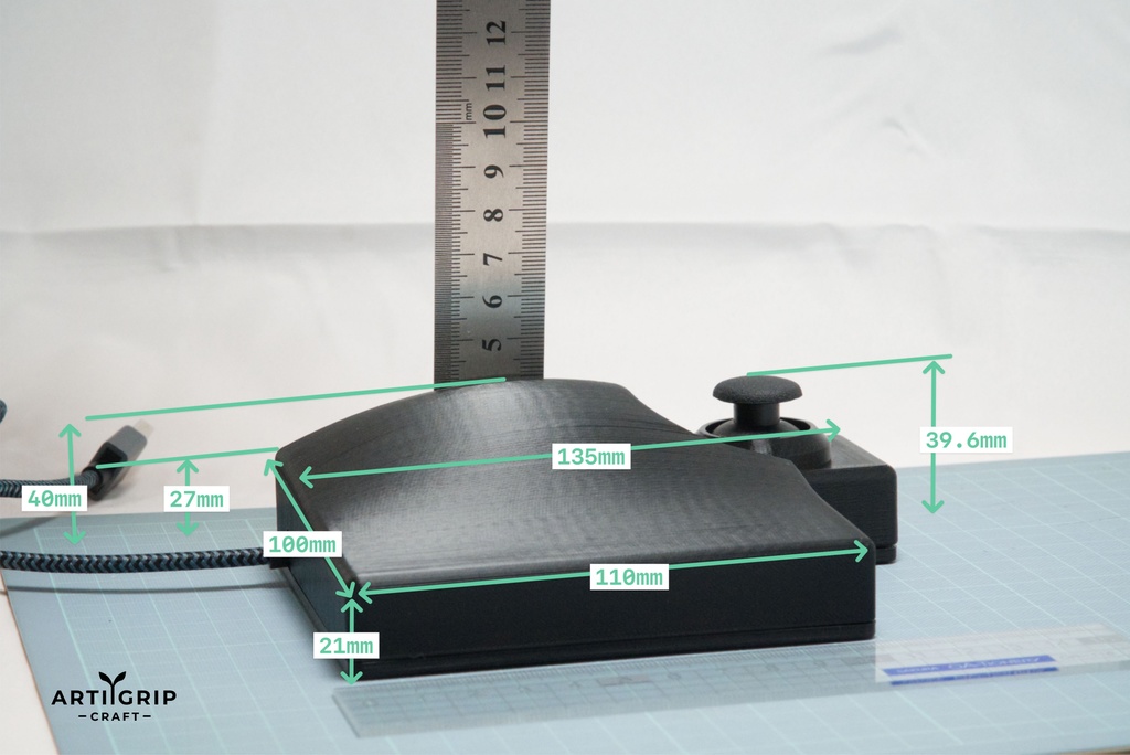 キーボード用ジョイスティック(白)「NaviKey Joystick」