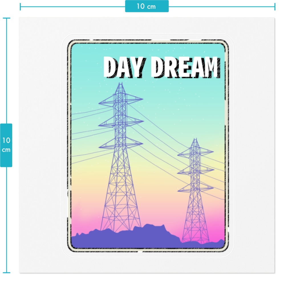 白昼夢 - イメージステッカー