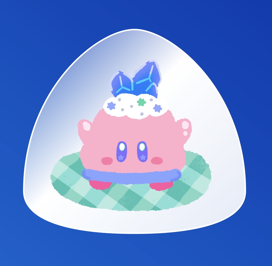 MINI ACRYLIC BLOCK 〜くるまほおばりケーキ流星Ver.〜