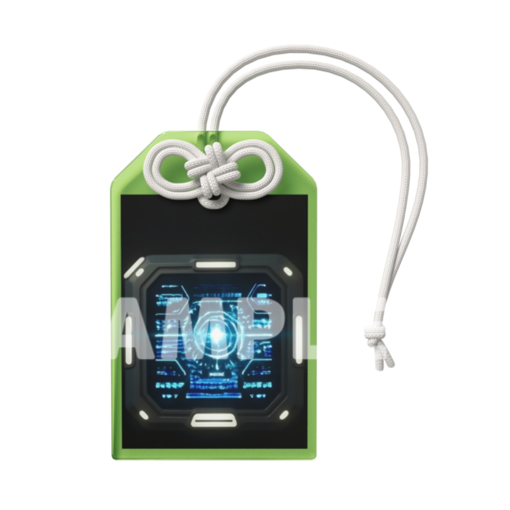 【 データユニットデバイス 】アクリルお守り（グリーン）