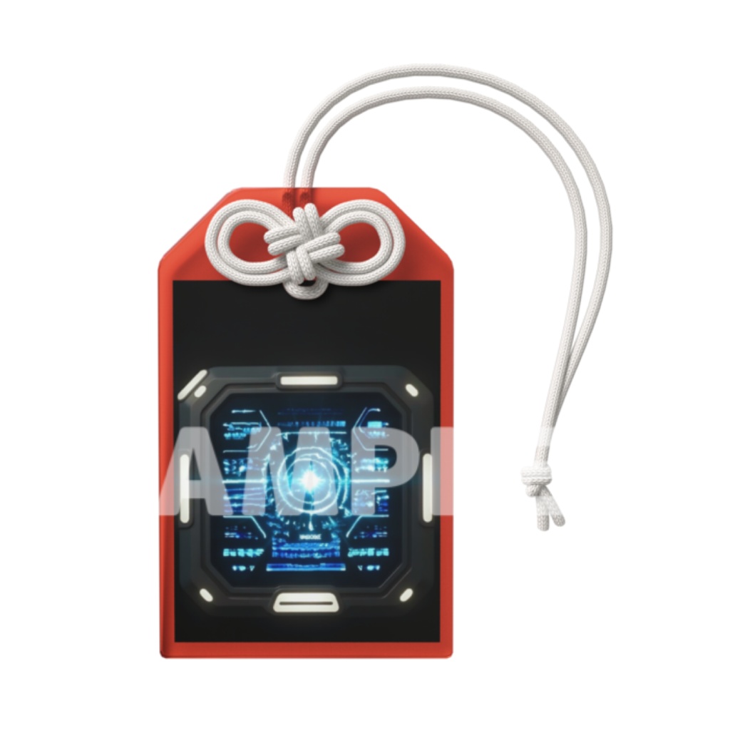 【 データユニットデバイス 】アクリルお守り（レッド）