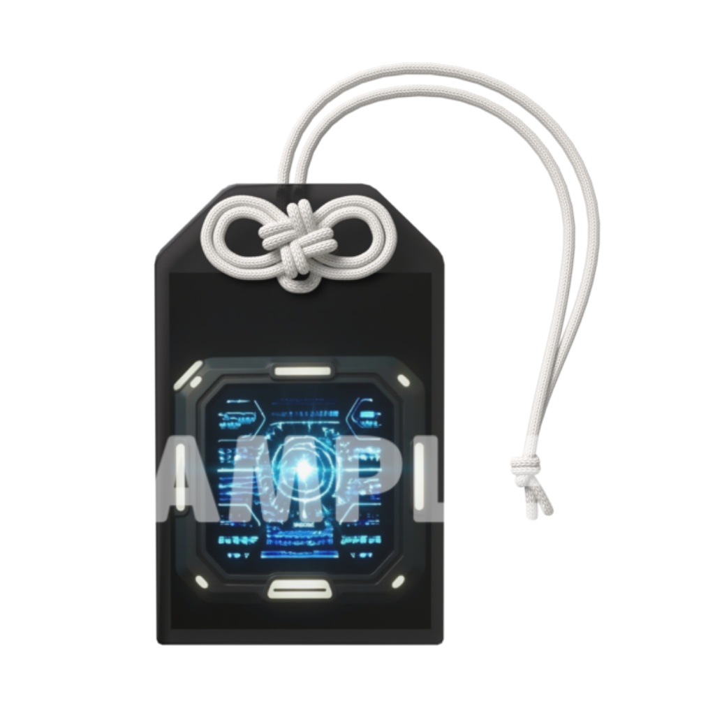 【 データユニットデバイス 】アクリルお守り（ブラック）