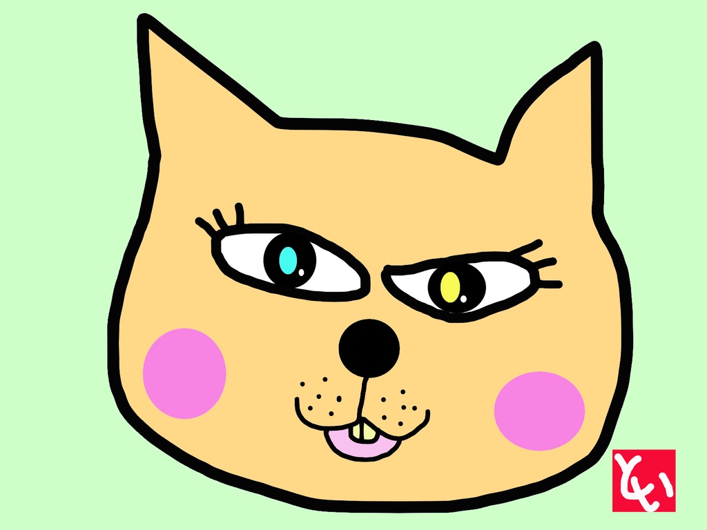 オッドアイネねこもん♥️