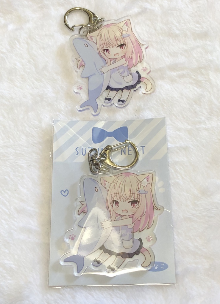 アクリルキーホルダー おでかけひなこちゃん