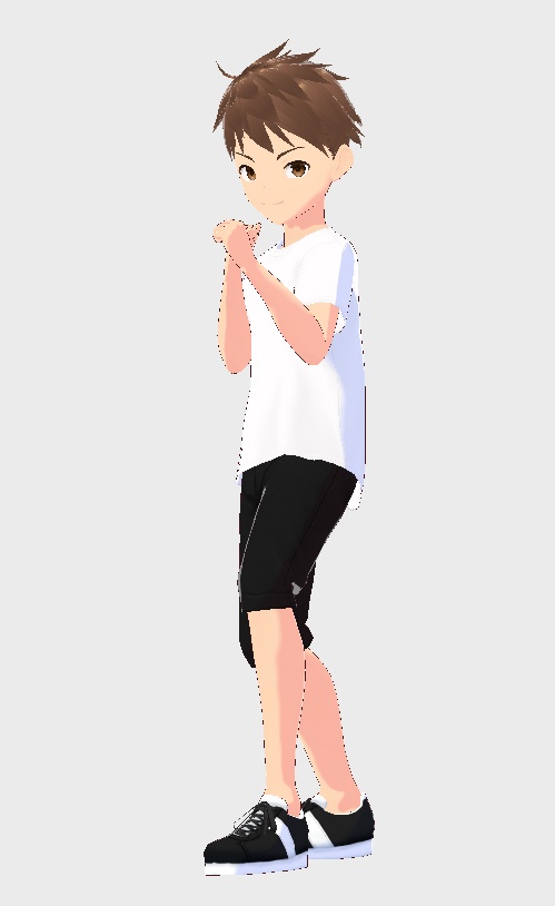 【Vroidキャラクター】運動得意そうな子