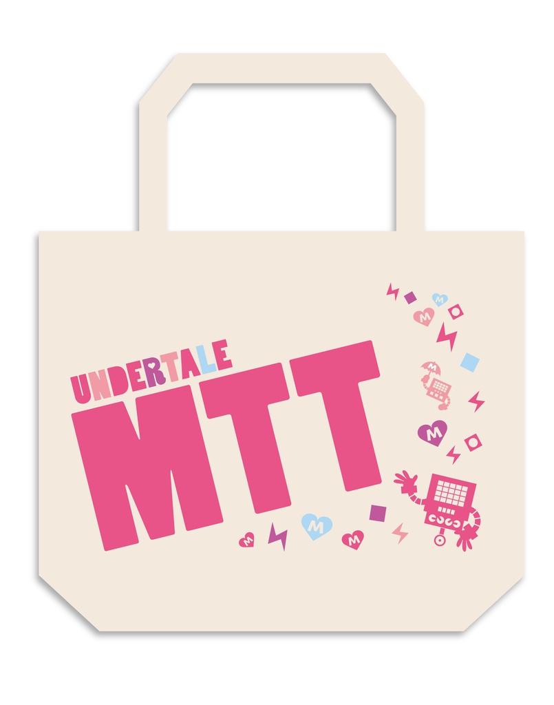 【完売御礼】(缶バッジ付)メタトントートバッグ