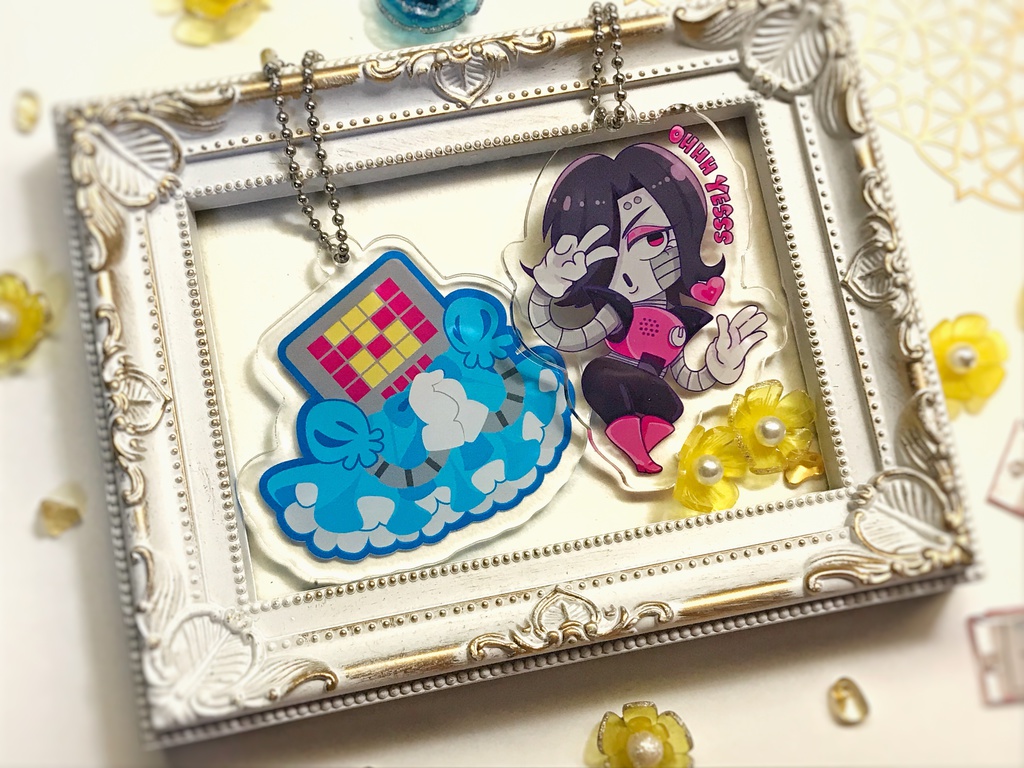 箱ドレストン・EXトン アクリルキーホルダー