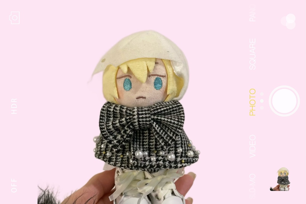 ぬいケープ&リボンマフラー