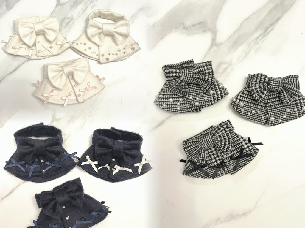 ぬいケープ&リボンマフラー