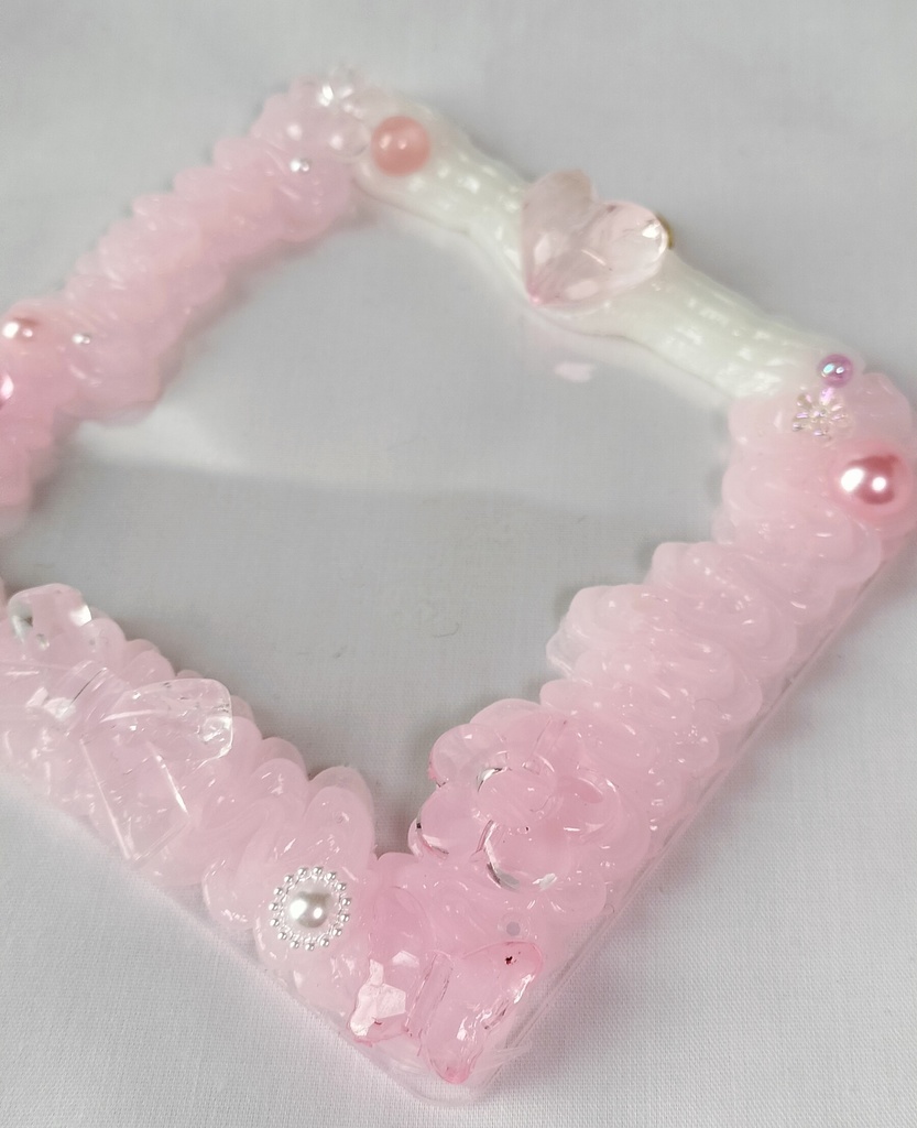 ハンドメイド 硬質ケース ホイップデコ コースター