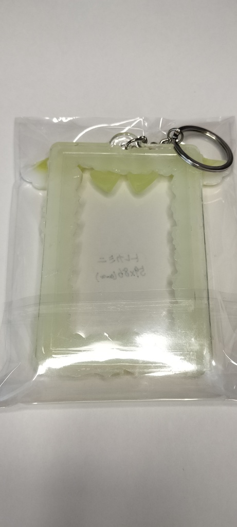 ハンドメイド ホイップデコ プラスチックトレカケース 「イエロー」