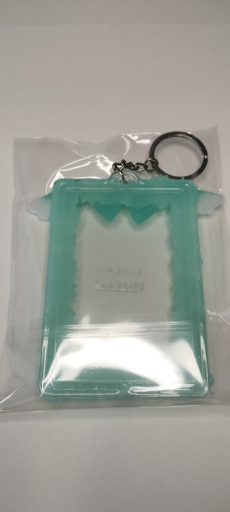 ハンドメイド ホイップデコ プラスチックトレカケース 「グリーン」