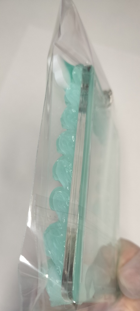 ハンドメイド ホイップデコ プラスチックトレカケース 「グリーン」