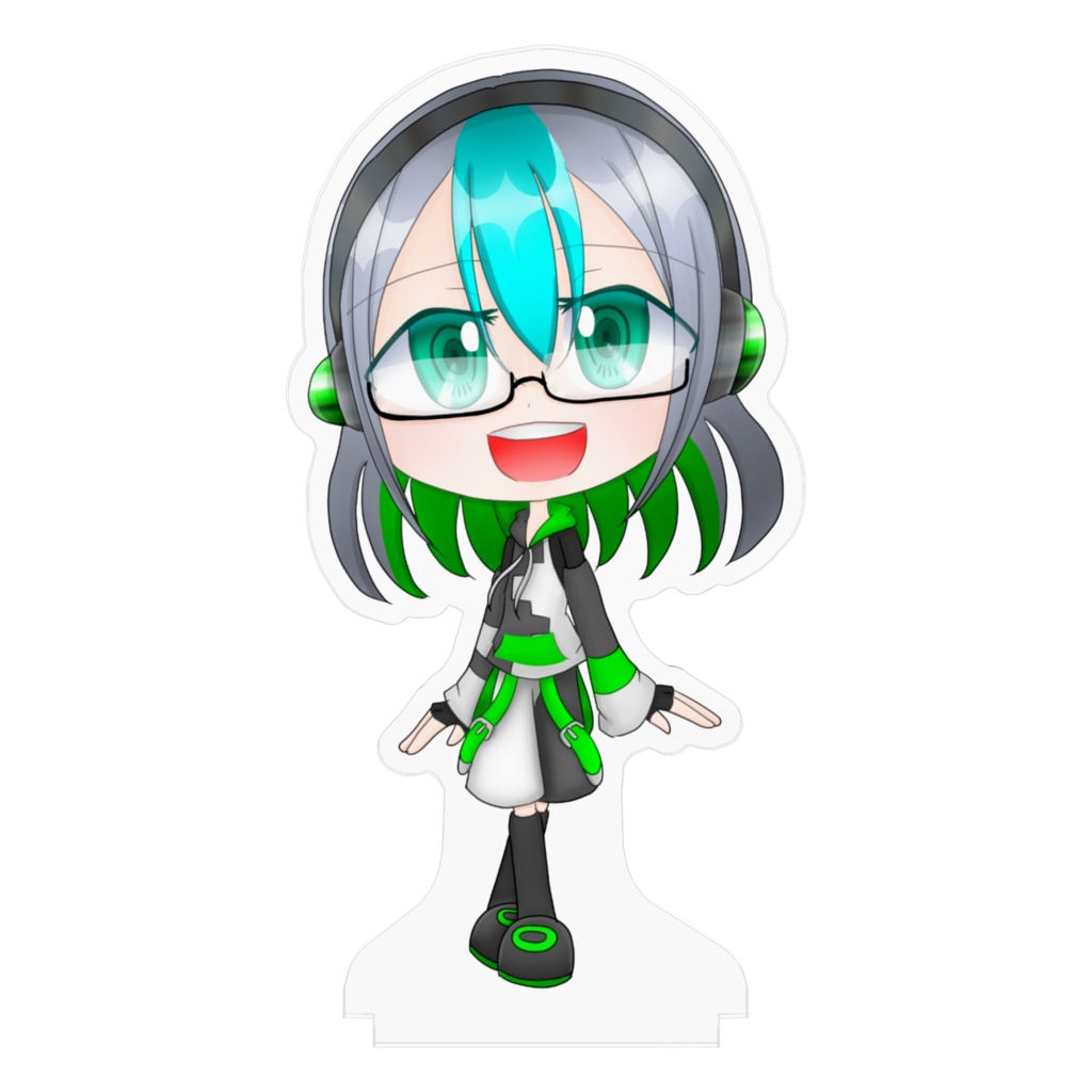 久留宮つらら② アクリルフィギュアスタンド 台座ロゴ無し