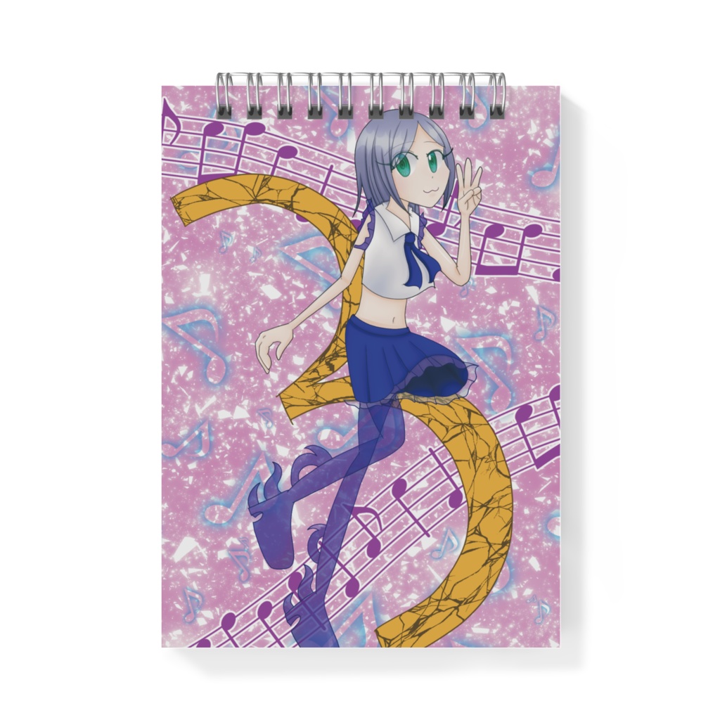 透歌硝子3周年記念イラストメモ帳