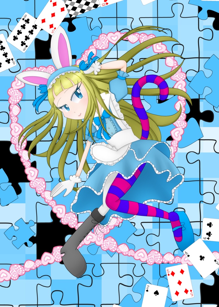 混音リデル1周年記念イラストメモ帳