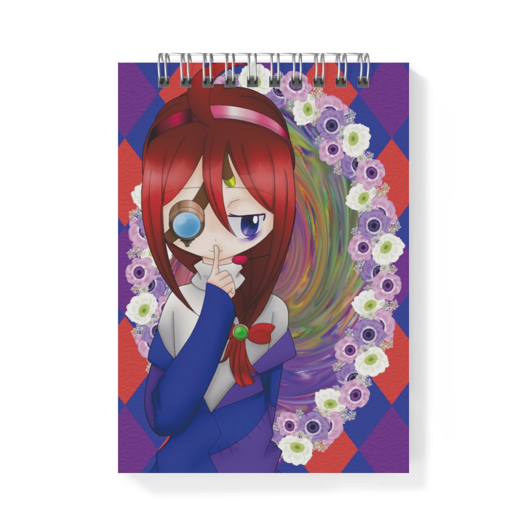 丹詩一華１周年記念イラストメモ帳