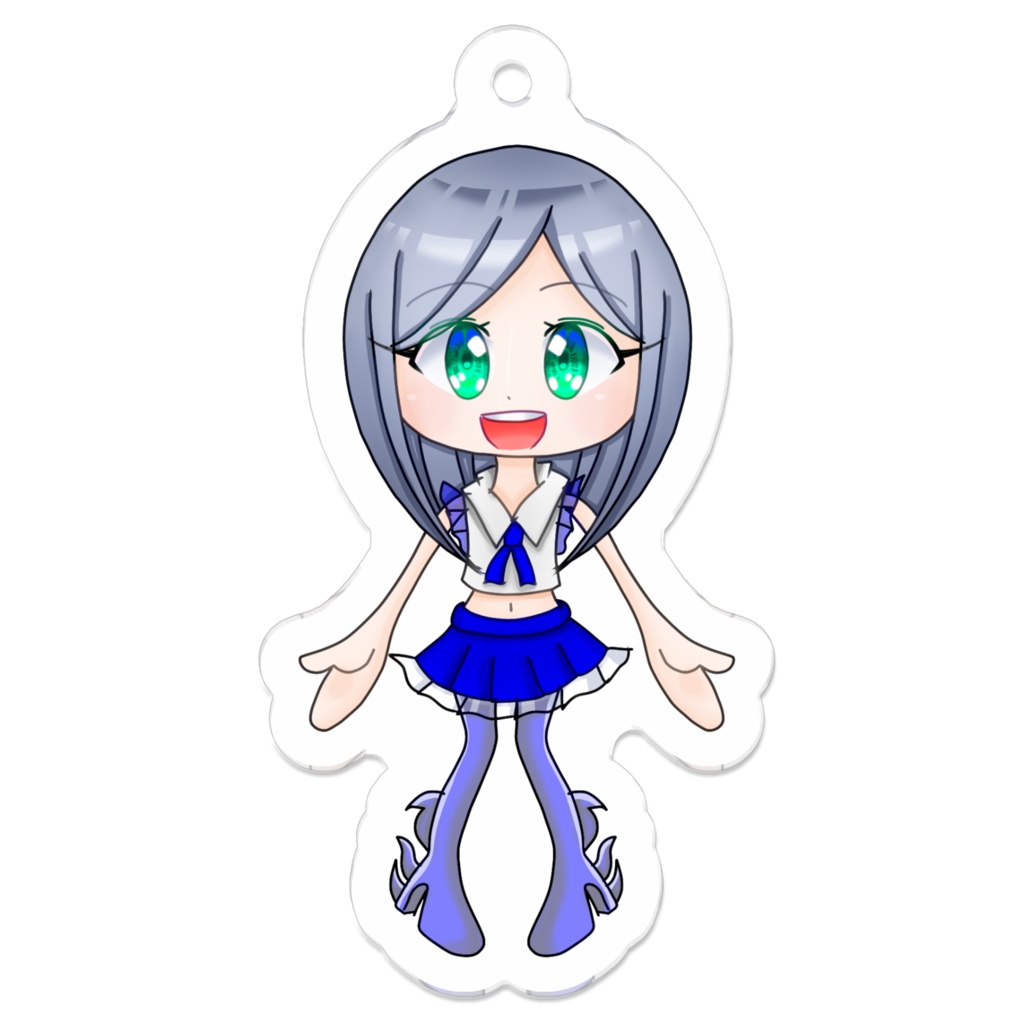 透歌硝子 アクリルキーホルダー