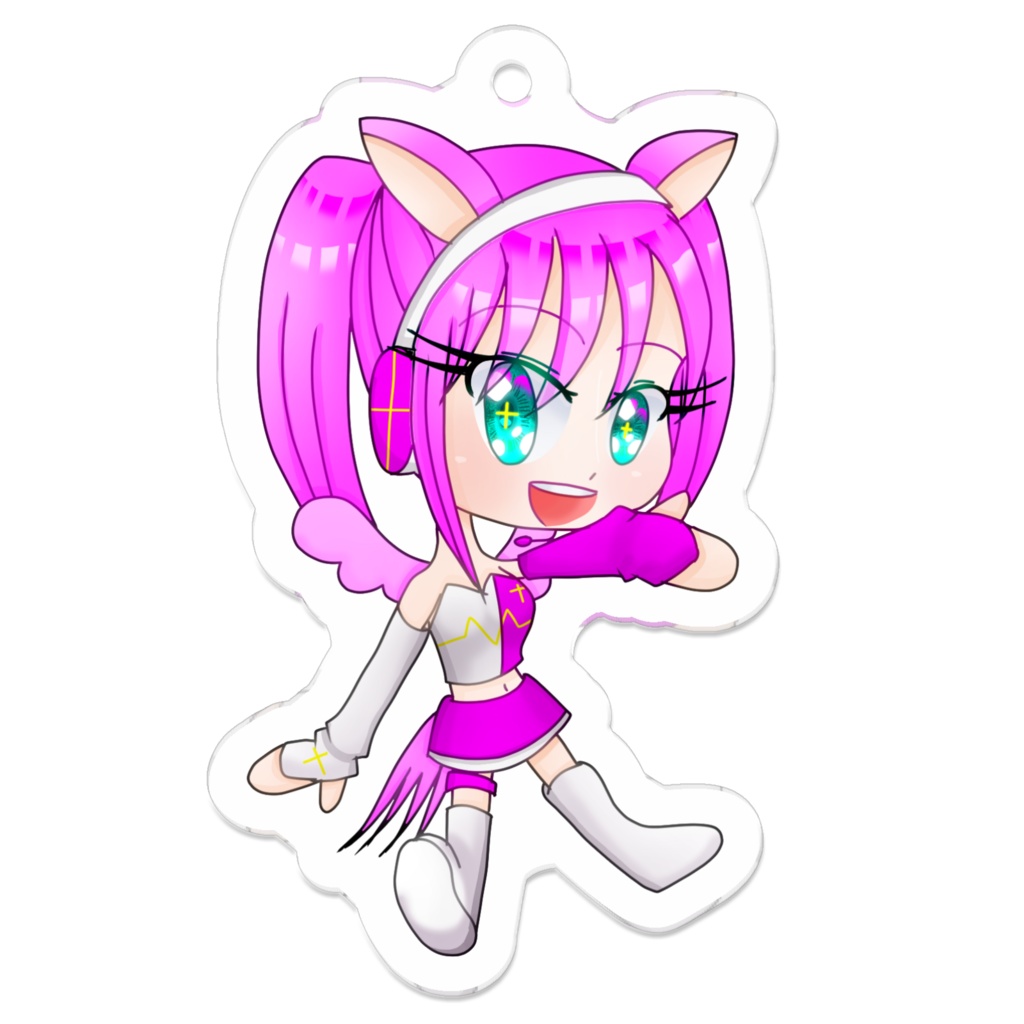 変言プラス アクリルキーホルダー