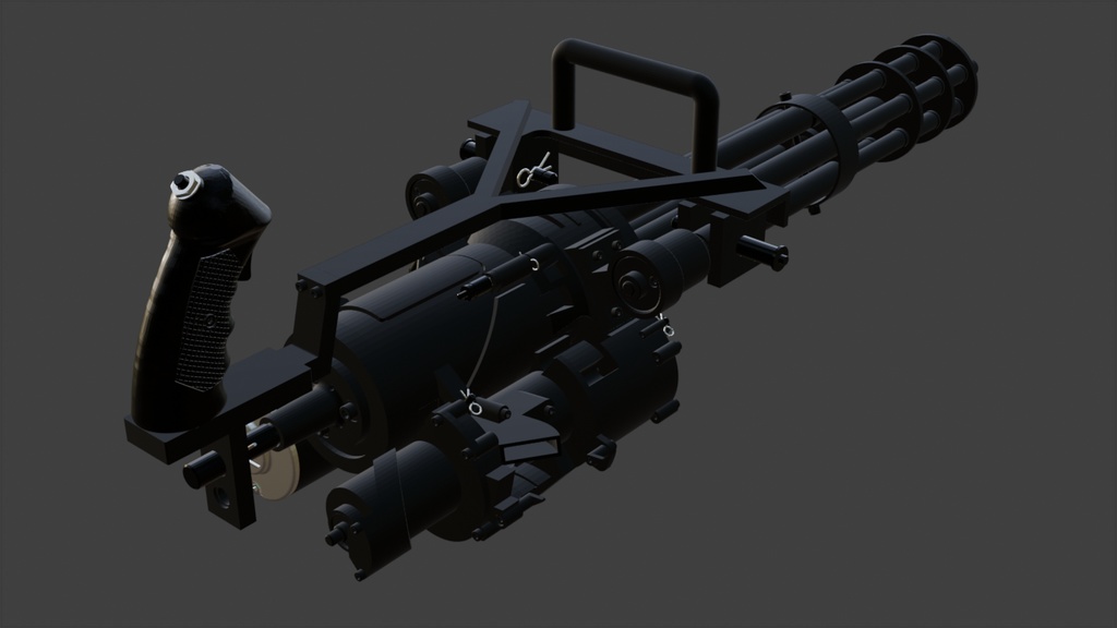 CAW M134 ミニガン - 3D Minigun Store - BOOTH