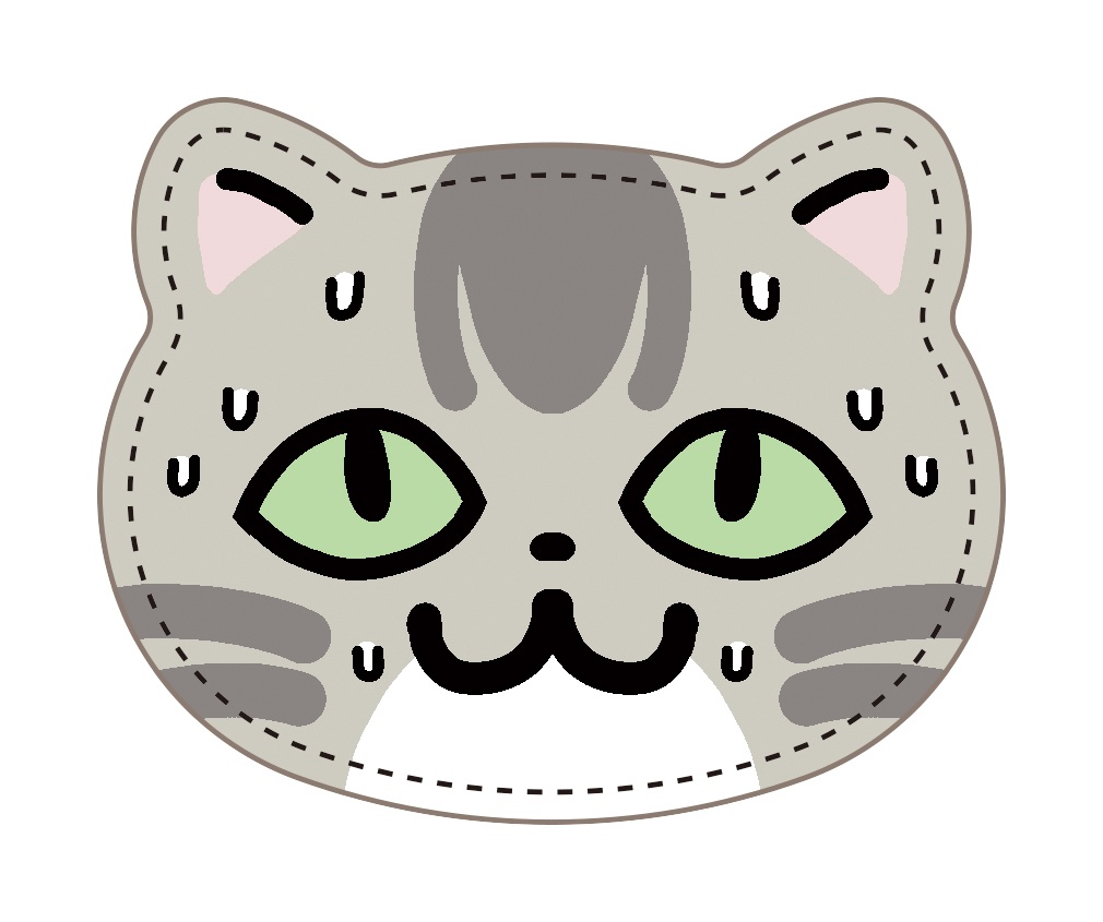 ニャン作くん缶バッチ