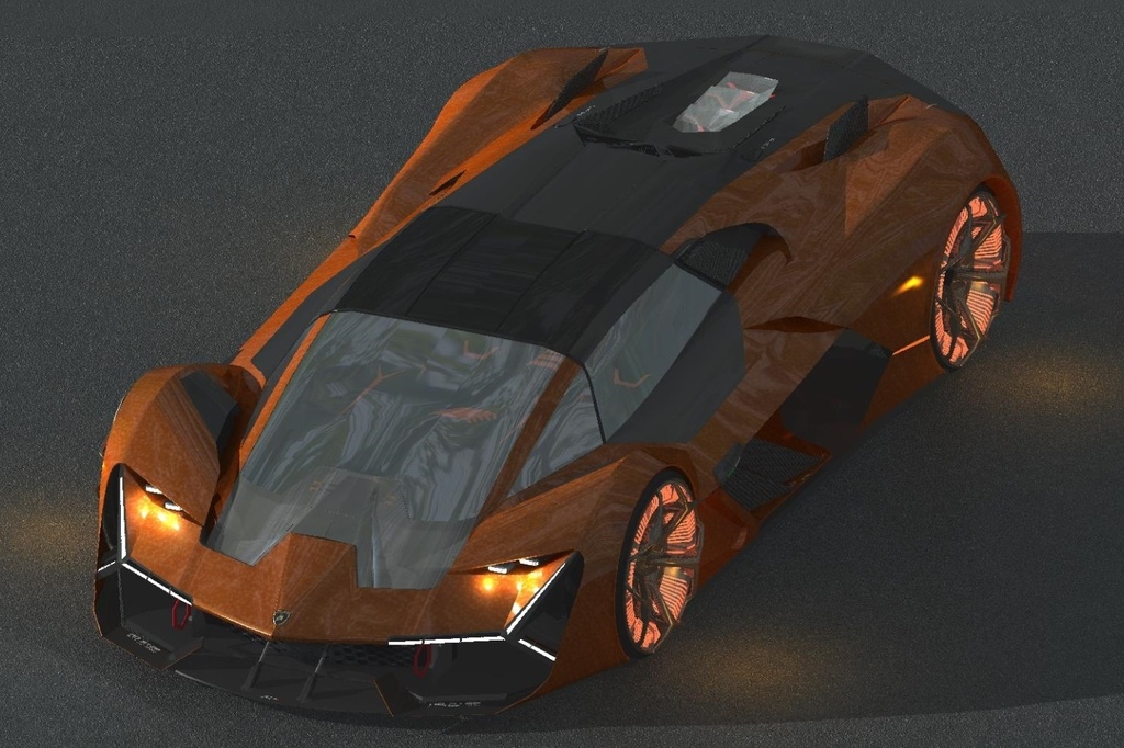 コンセプト　スポーツカー