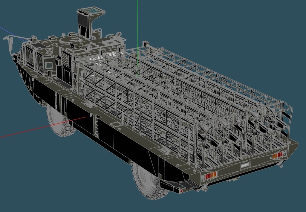 陸上自衛隊 94式水際地雷敷設装置車(水陸両用)