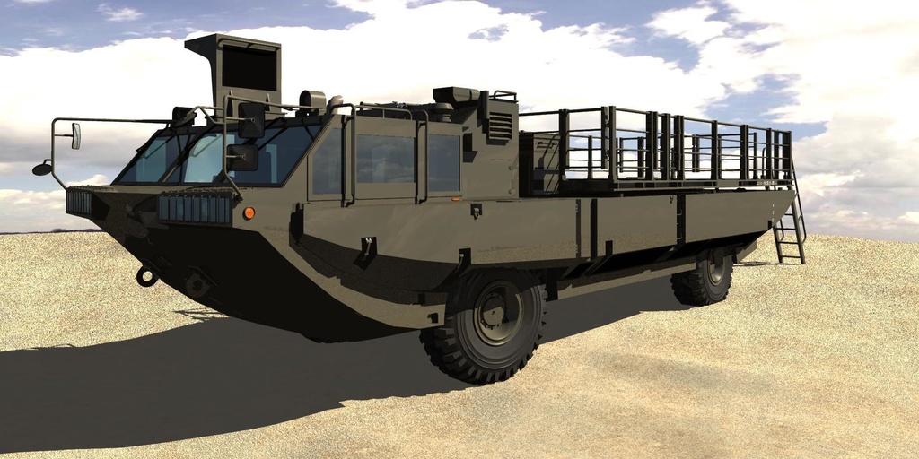 陸上自衛隊 94式水際地雷敷設装置車(水陸両用)