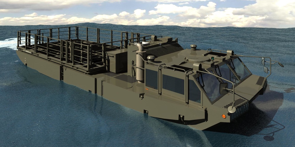 陸上自衛隊 94式水際地雷敷設装置車(水陸両用)