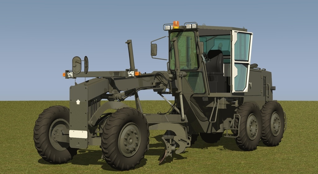 陸上自衛隊　モーターグレーダー