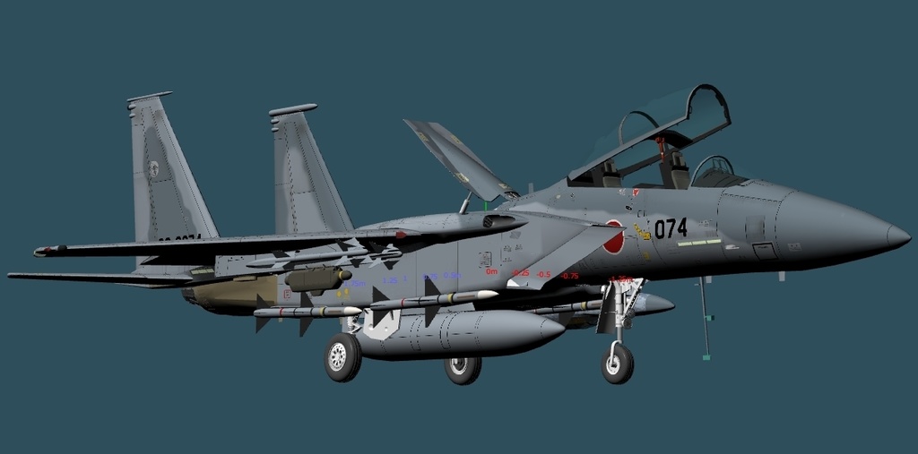 航空自衛隊 F-15DJ