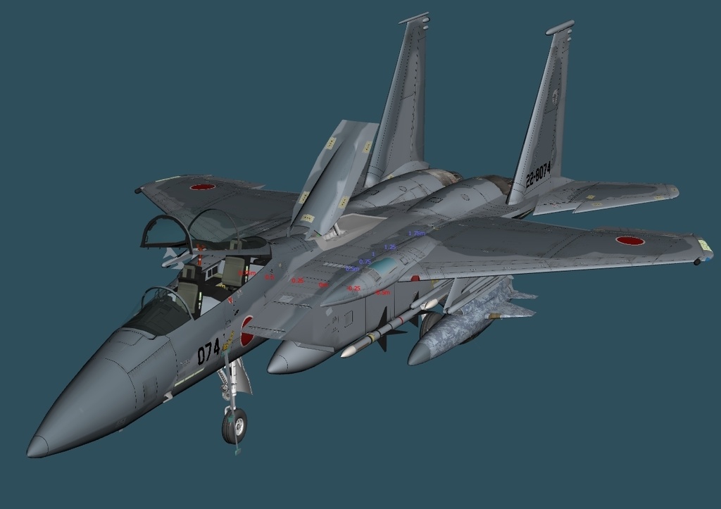航空自衛隊 F-15DJ
