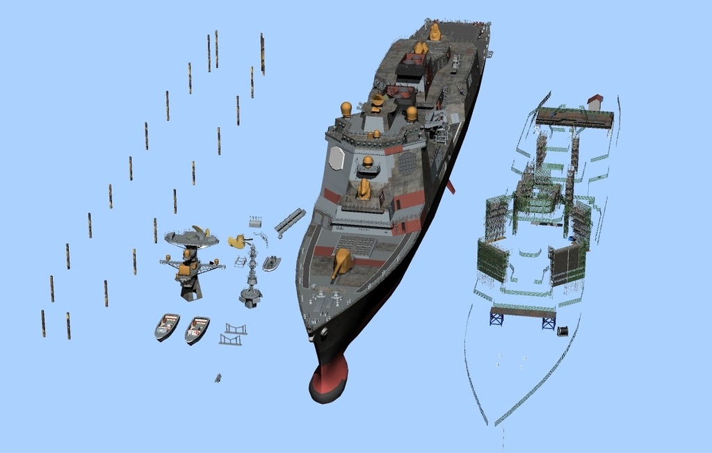 建造、整備中の護衛艦