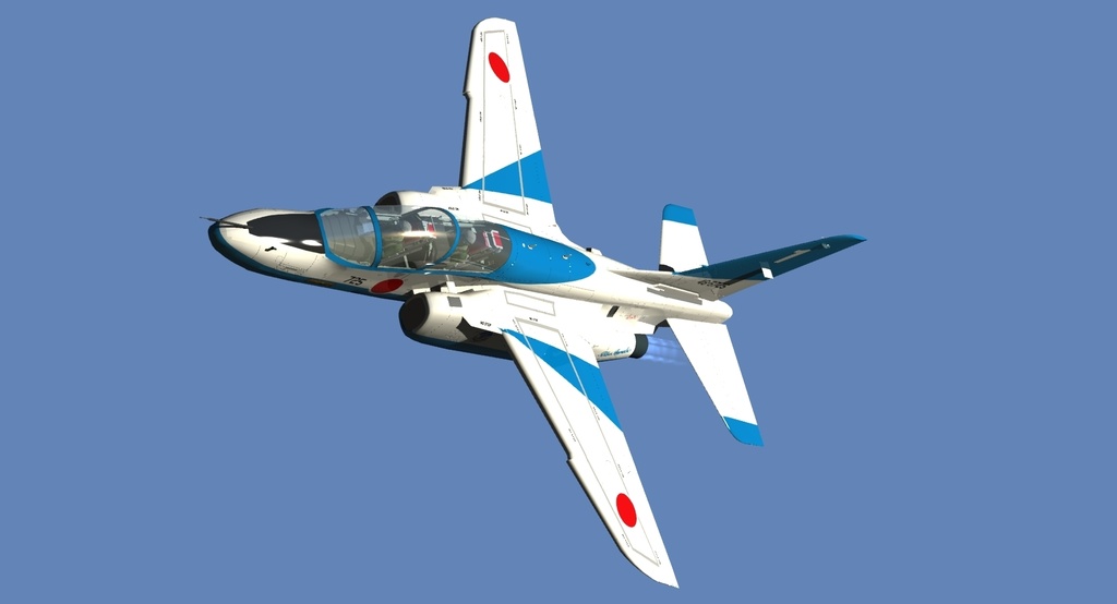航空自衛隊アクロバットチーム T-4ブルーインパルス