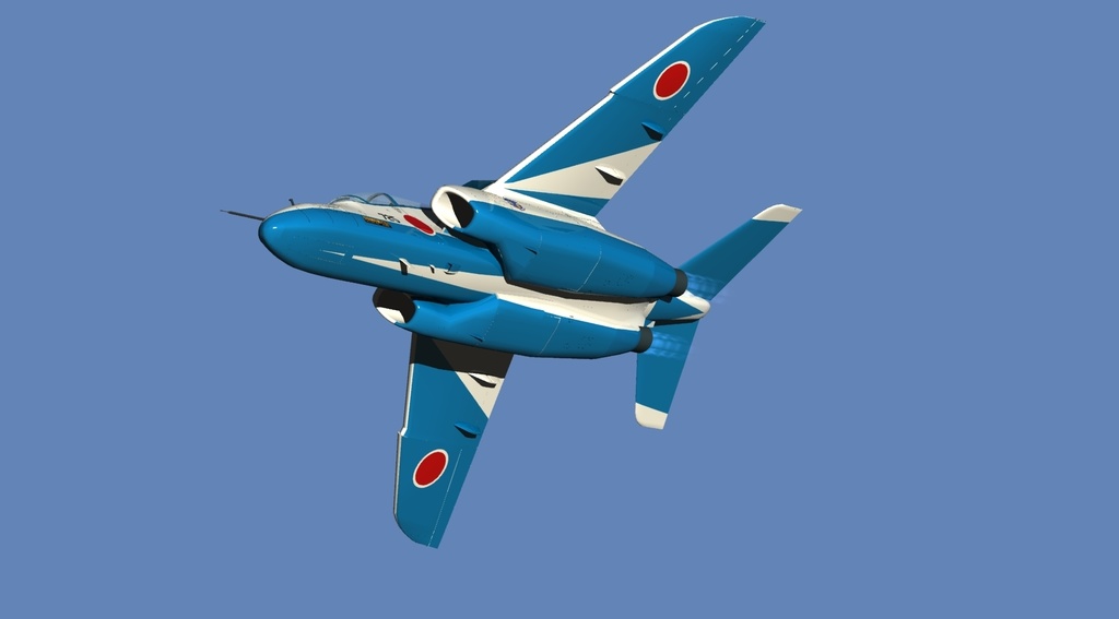航空自衛隊アクロバットチーム T-4ブルーインパルス