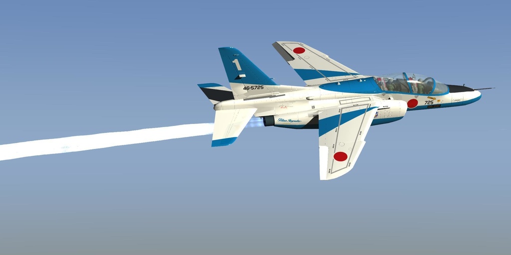 航空自衛隊アクロバットチーム T-4ブルーインパルス
