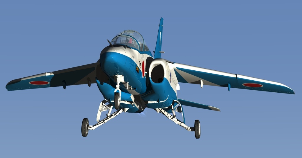 航空自衛隊アクロバットチーム T-4ブルーインパルス