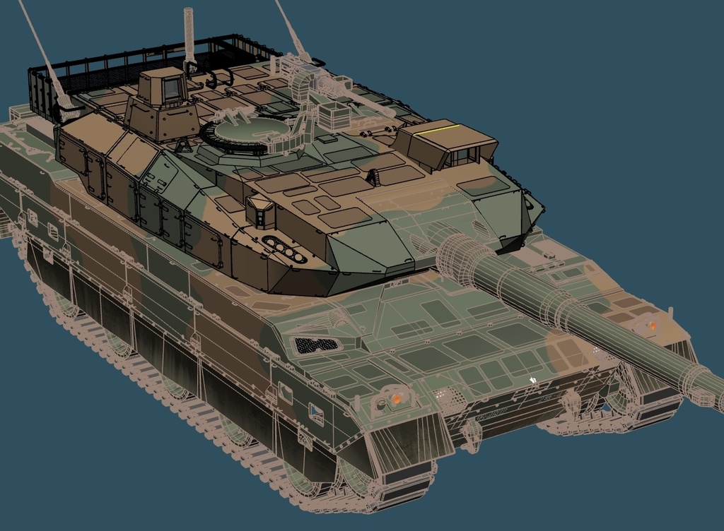 陸自 10式戦車
