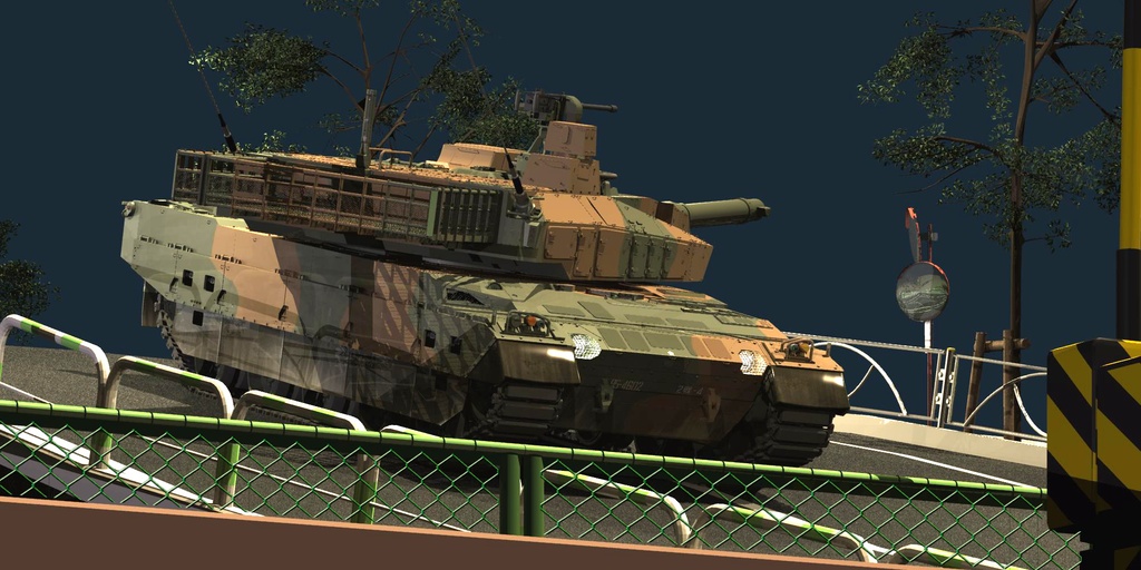 陸自 10式戦車