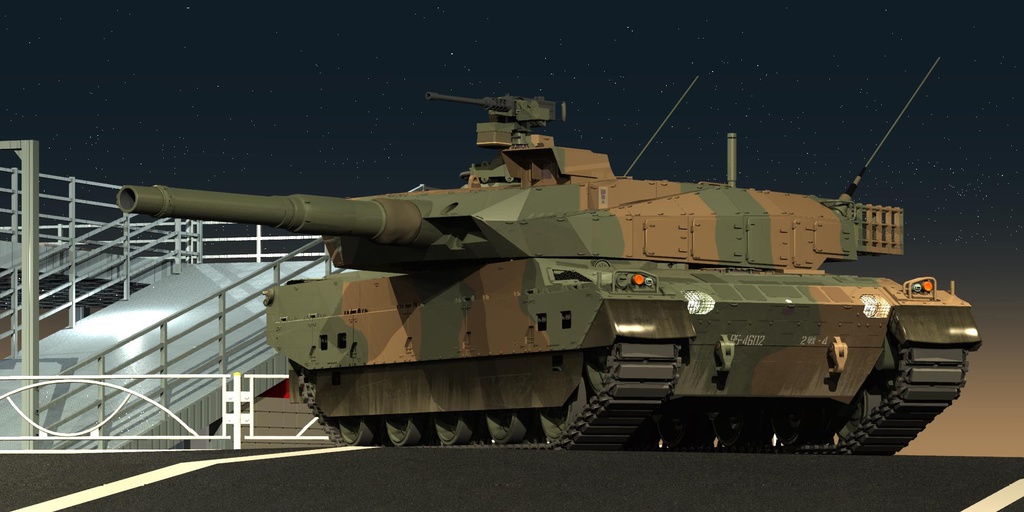 陸自 10式戦車