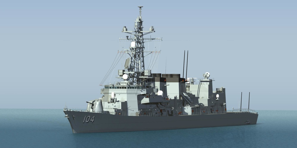 海上自衛隊 たかなみ型護衛艦4番艦 きりさめ