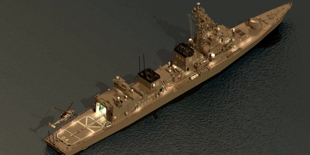海上自衛隊 たかなみ型護衛艦4番艦 きりさめ