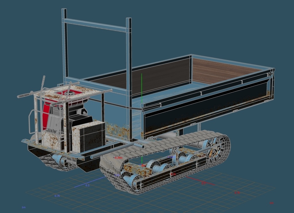 ゴム履帯作業車3セット
