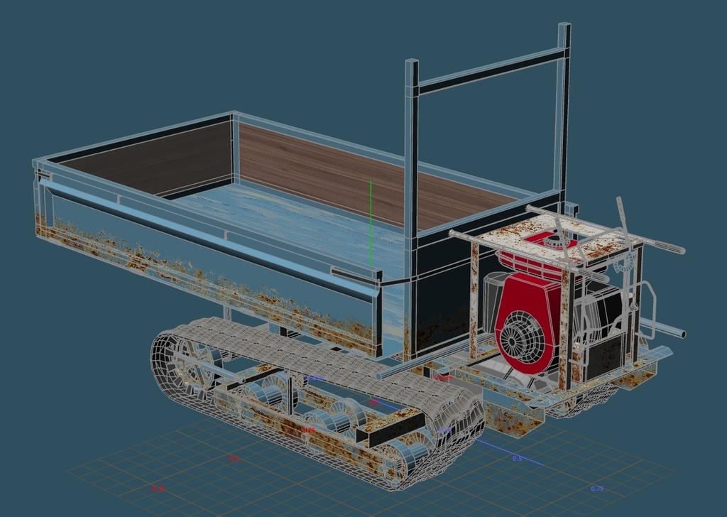 ゴム履帯作業車3セット