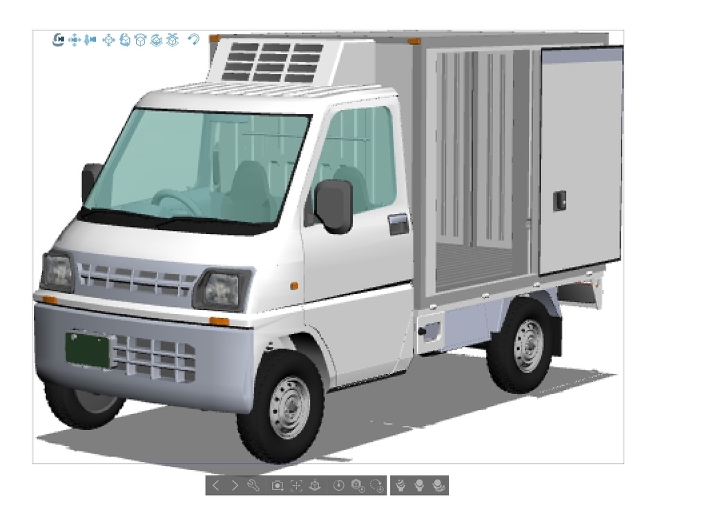 軽トラ荷台2種2車種表現セット