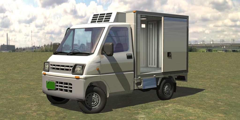 軽トラ荷台2種2車種表現セット
