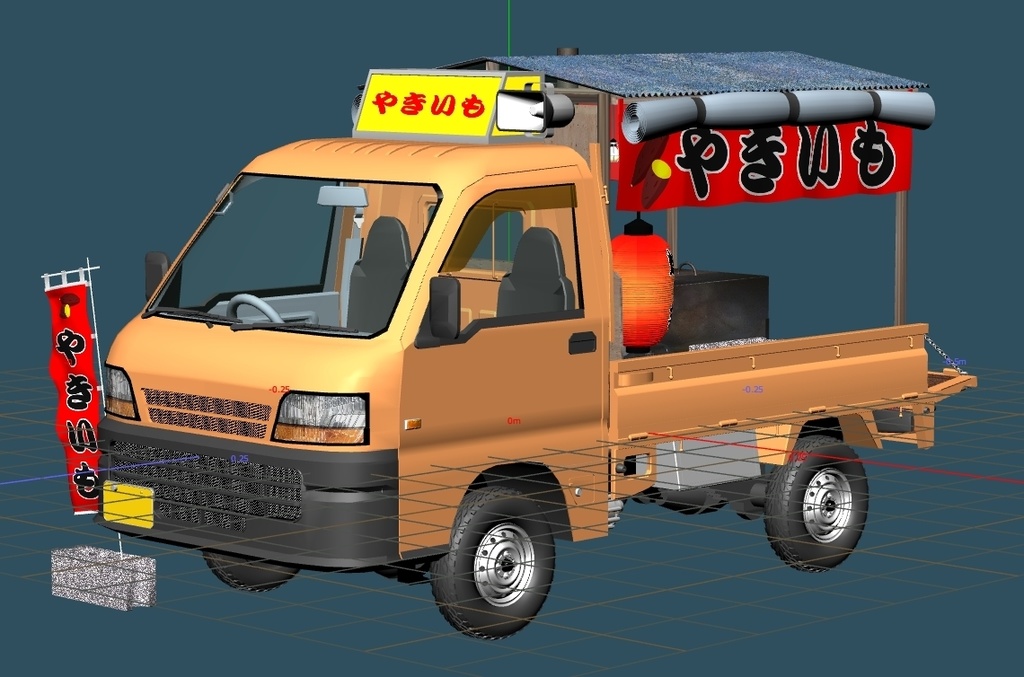 軽トラ石焼き芋