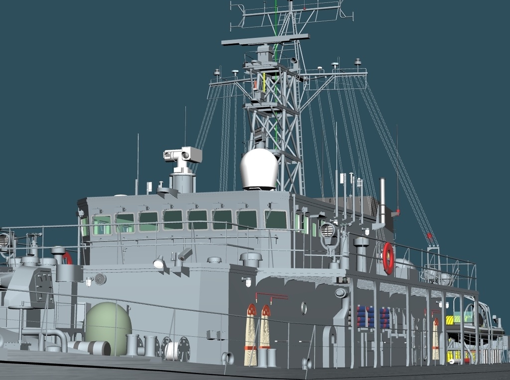 JMSDF 690t型掃海艦