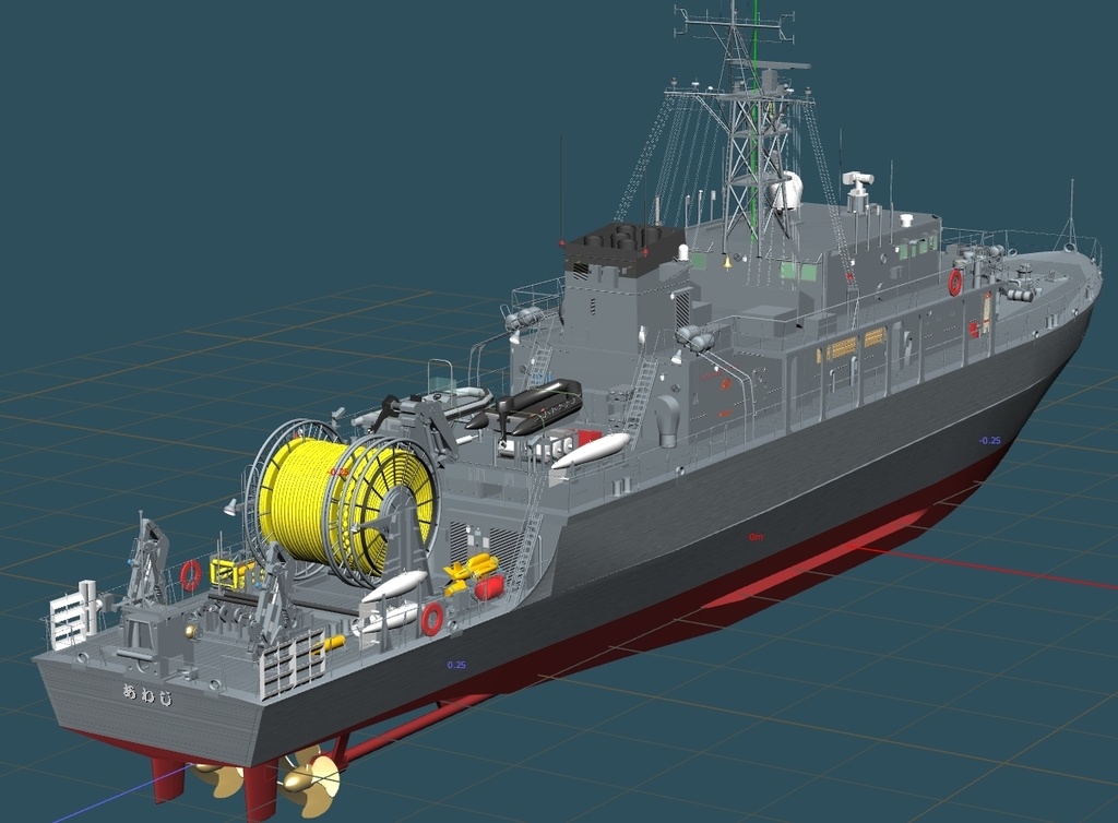 JMSDF 690t型掃海艦